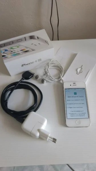 Iphone 4s Branco 8gb Desbloqueado