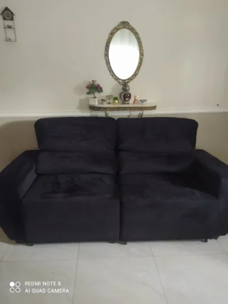 Vendo Sofá Retrátil e Reclinável Semi Novo