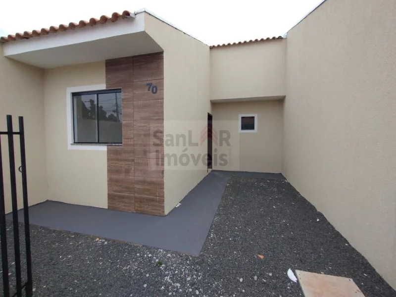 Casa para Venda em Ponta Grossa, Uvaranas, 2 Dormitórios, 1 Banheiro, 1 Vaga