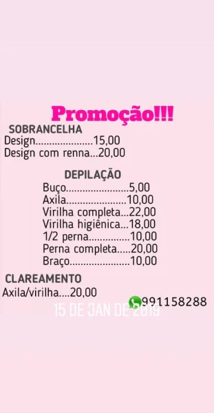 Depilação de ótima Qualidade