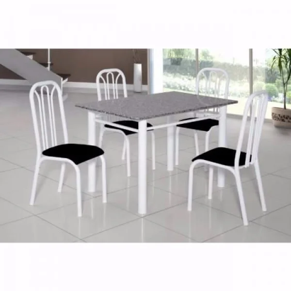 Conjunto Mesa 4 Cadeira