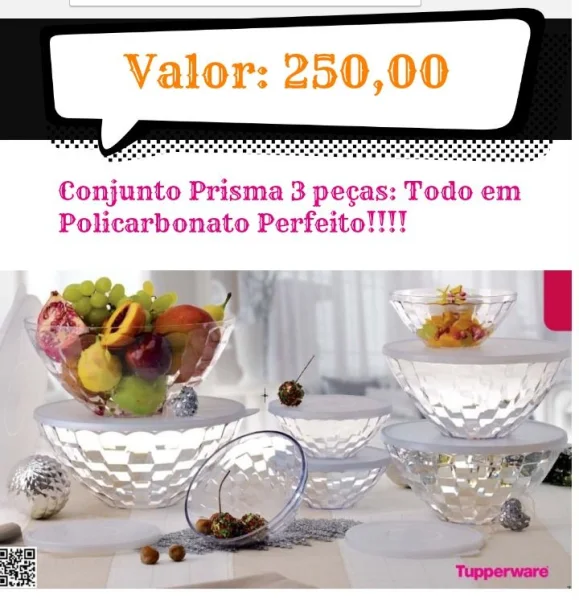 Peças Tupperware