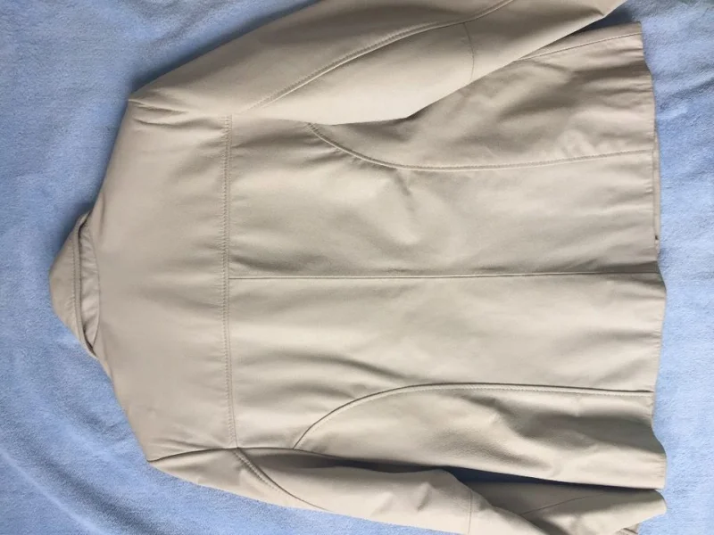 Lindo Blazer Feminino em Couro Legítimo