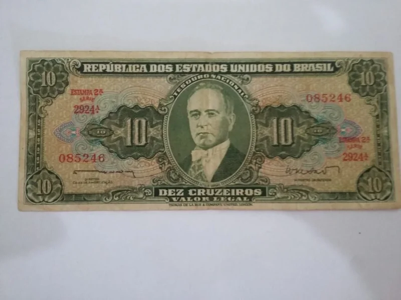 Cedula Dinheiro Antigo