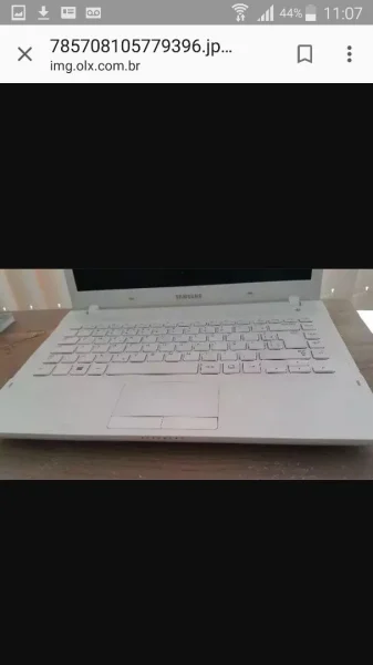 Notebook Samsung Branco