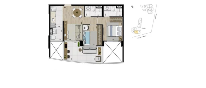Apartamento no Centro de SP