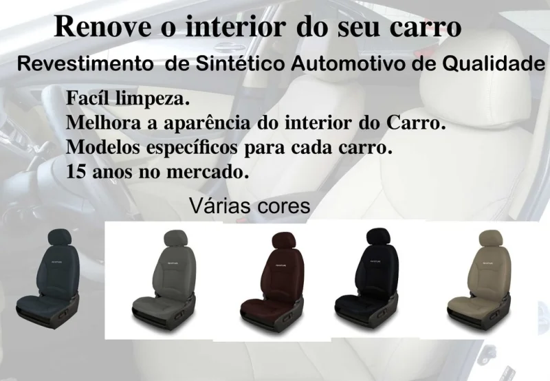Revestimento de Sintético Automotivo,todos Os Modelos,várias Cores.aca