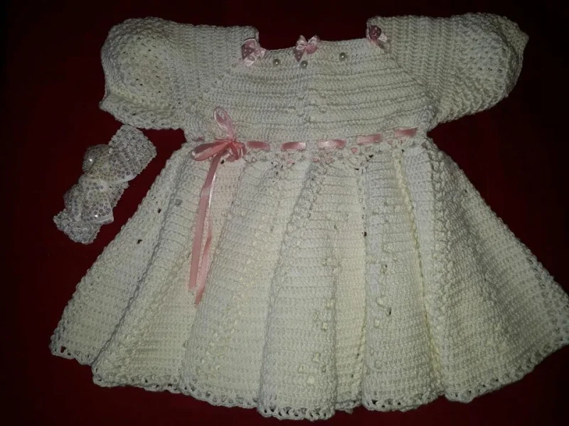 Vestidinho de Crochê