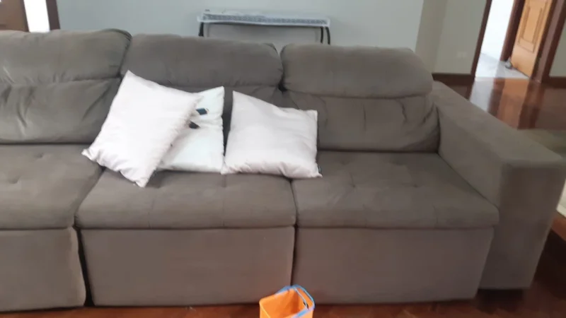 Sofá 3 Lugares Retrátil e Reclinável