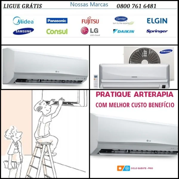 Ar Condicionado, Venda, Instalação e Manutenção