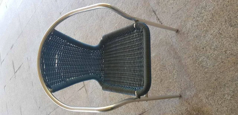 Cadeira Azul de Alumínio