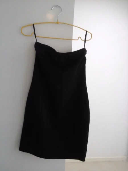 Vestido Preto M Tomara Que Caia