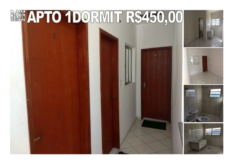 Locação Definitiva a Partir R$450,00 em Mongaguá na Mendes Casas