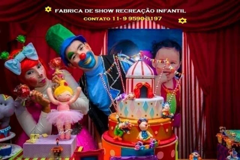 Animação Recreação de Festas Infantil Contato