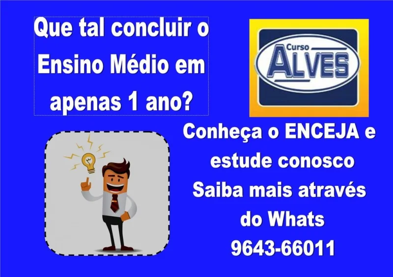 Diploma Ensino Fundamental e Médio