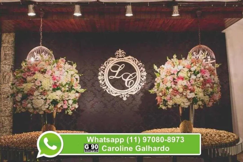 Monograma / Brasão para Decoração de Eventos