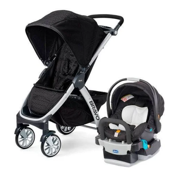 Carrinho e Bebê Conforto Chicco - Modelo Bravo