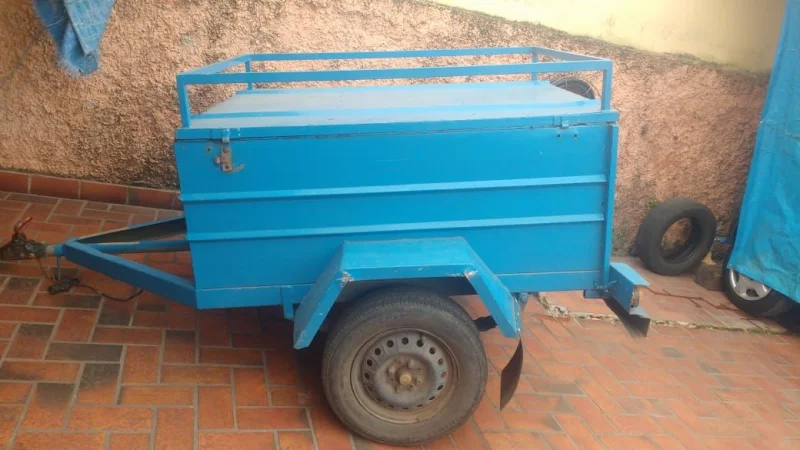 Carretinha Azul