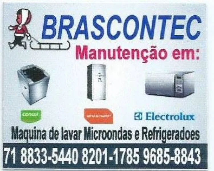 Brascontec Manutenção em Máquina de Lavar Brastemp,consul