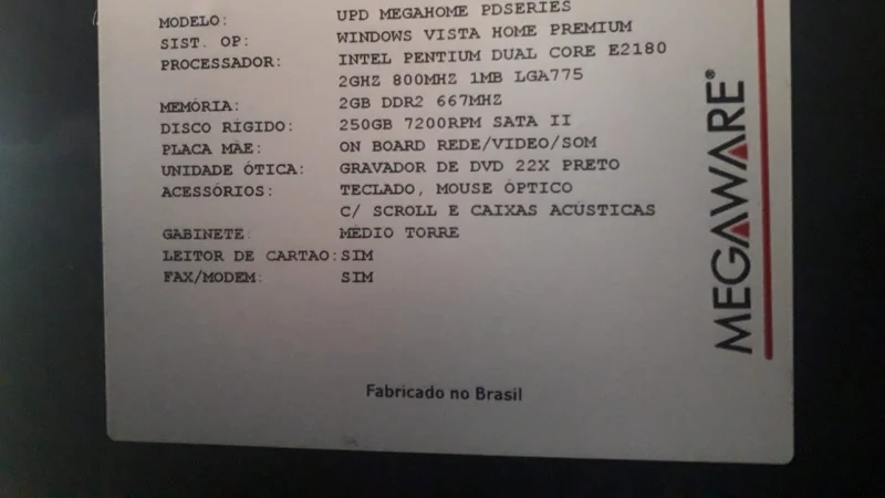Vendo Computador