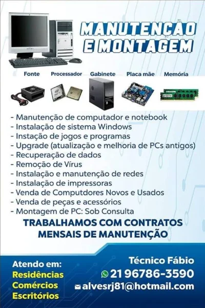 Montagem e Manutenção de Computador