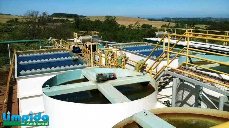 Estação de Tratamento de água e Efluente