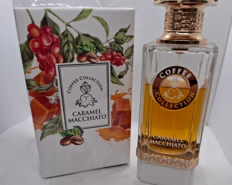 Perfume Caramel Macchiato Fragrance World (Compartilhável) - 80ml / 100ml Com Caixa Original