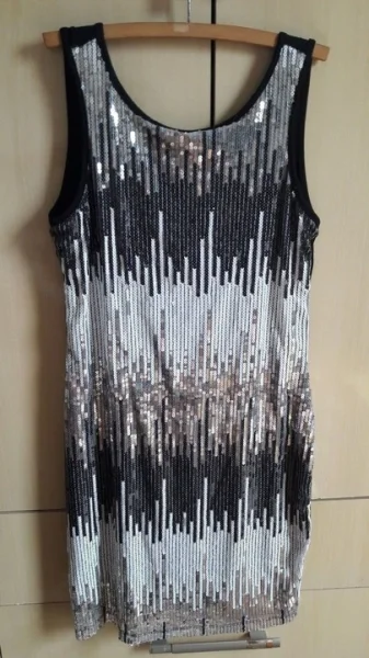 Vestido Lantejoulas em ótimo Estado Tamanho G