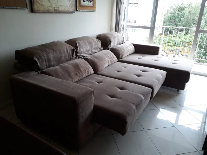 Sofá Retrátil 4 Lugares