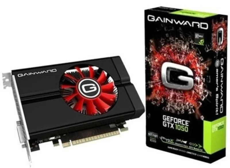 Placa de Vídeo Geforce Gtx 1050ti Gainward 4gb Gddr5 - Nova - Loja Fís