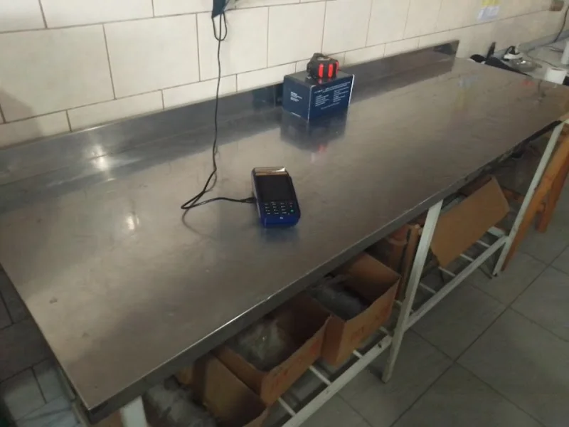 Mesa Tampo Inox