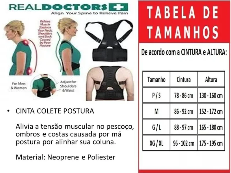 Cinta Corretiva para Coluna
