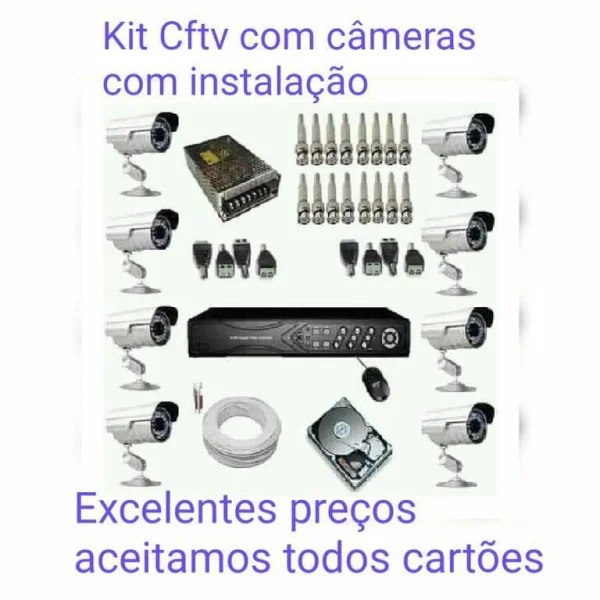 Câmeras com Infra Vermelho- Acesse as Imagens no Seu Celular