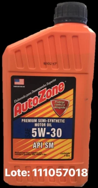 óleo Lubrificante Semi-sintético 5w30 Api Sm 1l