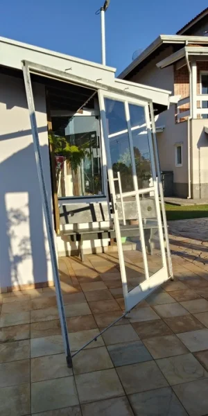 Porta de Correr Deslizante de Ferro