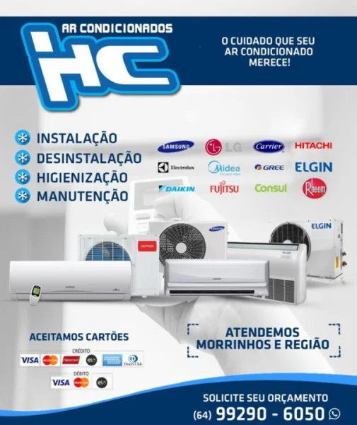 Higienização e Limpeza para Ar Condicionados Split