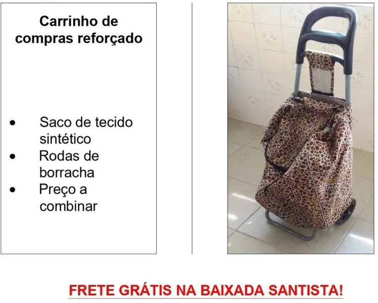 Carrinho de Compras Reforçado