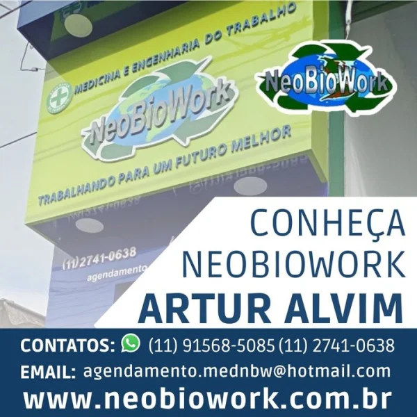 Neobiowork, Medicina do Trabalho na Zona Leste em Arthur Alvim