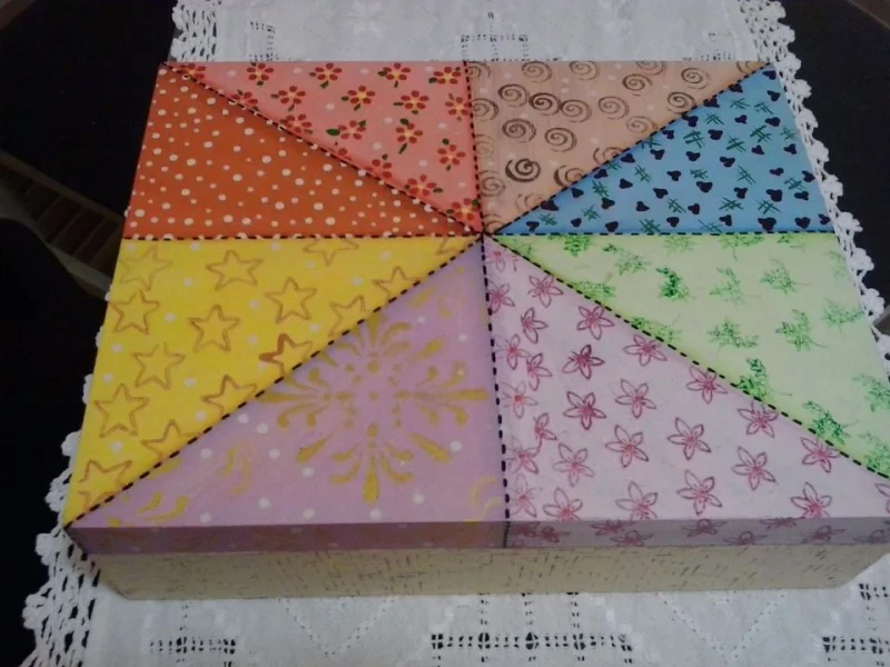 Caixa em Mdf Pintada sem Divisória