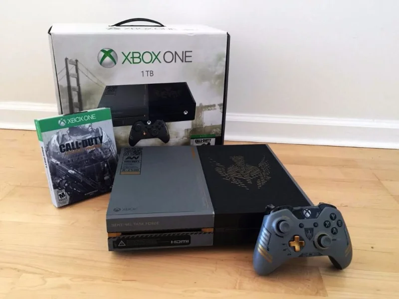 XBOX One Aw 1tb com 11 Jogos e Mais Acessórios