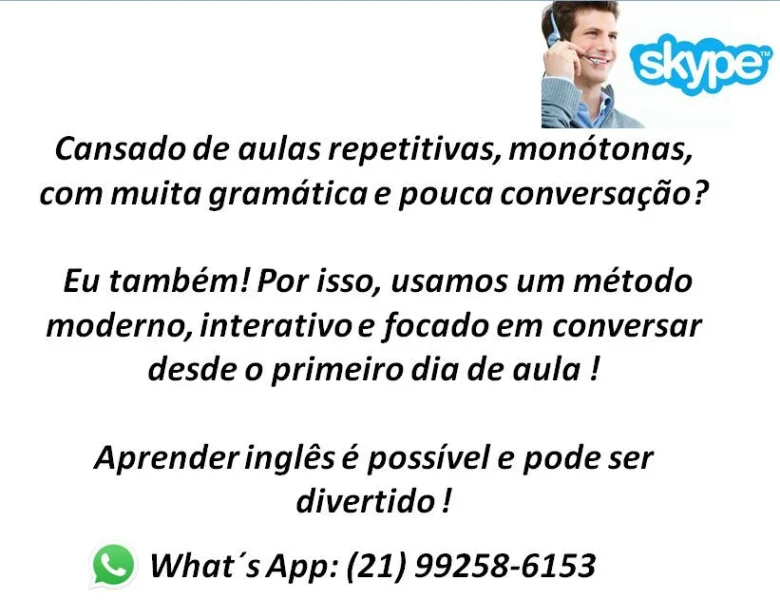 Aulas de Inglês, Reforço Escolar e Preparatório para Concurso