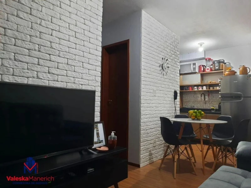 Apartamento de 02 Dormitórios à Venda no Bairro Barra do Aririú - Palhoça/sc