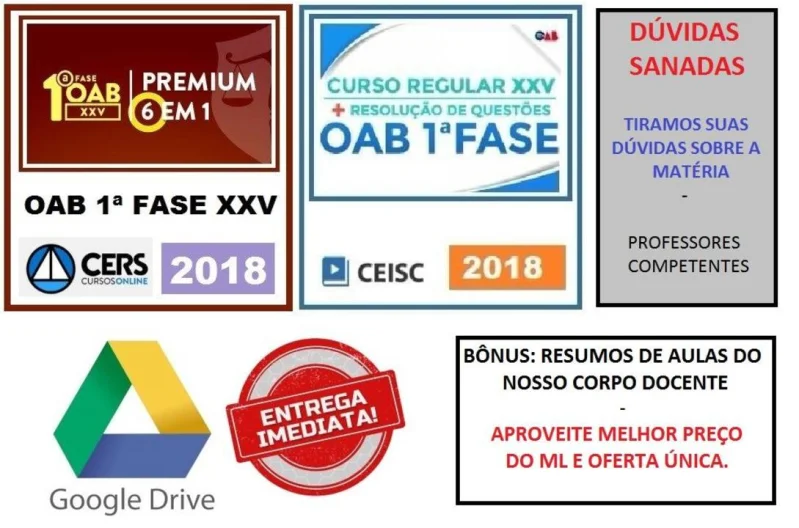 Curso Oab Xxv