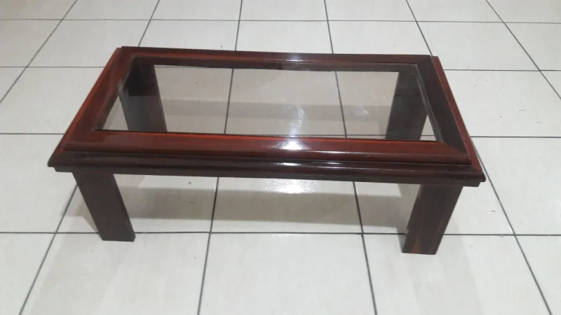 Mesa de Centro Usada de Vidro
