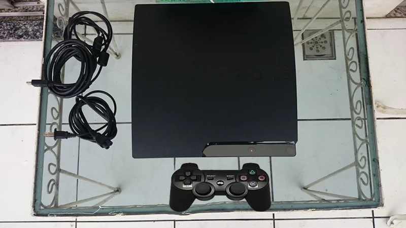 Playstation 3 Slim de 120gb Todo Funcionando Entrega Imediata Todo R
