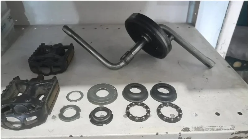 Engrenagem de Pedal e Marcador de Funções