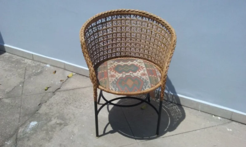 Poltrona Decorativa em Rattan