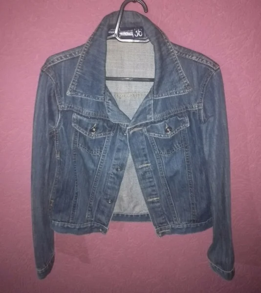 Jaqueta Jeans Cool Vibe Anos 80