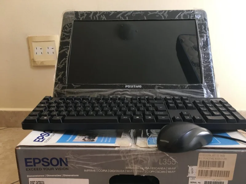 Monitor+teclado+mouse Positivo