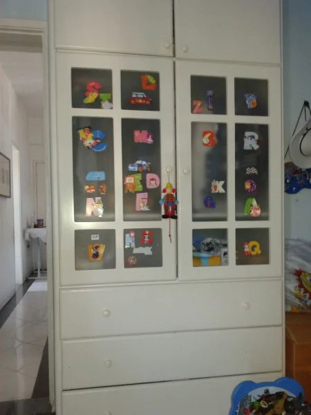 Guarda Roupa Infantil Branco 4 Gavetões